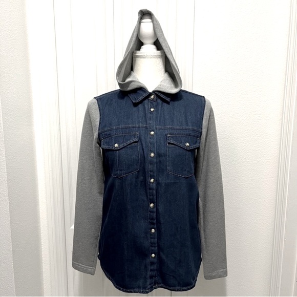 Highway Jean Sweat Hoodie Jacket - Picture 2 of 7